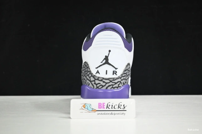 Cheap BK “dark jordan 3 air iris” ct8532-105 1129